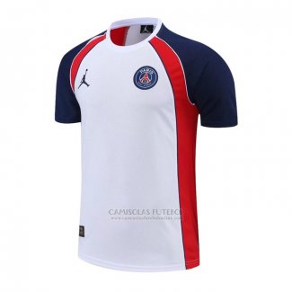 Camisola de Treinamento Paris Saint-Germain Jordan 2022-2023 Branco