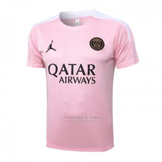 Camisola de Treinamento Paris Saint-Germain Jordan 2024-2025 Rosa