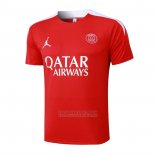 Camisola de Treinamento Paris Saint-Germain Jordan 2024-2025 Vermelho