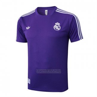 Camisola de Treinamento Real Madrid 2025-2026 Purpura