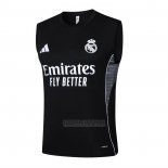 Camisola de Treinamento Real Madrid Sem Mangas 2025-2026 Preto