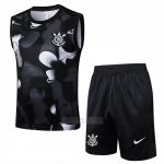 Fato de Treino Corinthians Sem Mangas 2025-2026 Preto