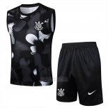 Fato de Treino Corinthians Sem Mangas 2025-2026 Preto