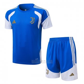 Fato de Treino Juventus Manga Curta 2026-2027 Azul - Calcas Curta
