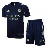 Fato de Treino Real Madrid Manga Curta 2025-2026 Azul - Calcas Curta