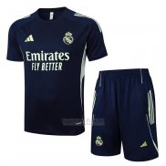 Fato de Treino Real Madrid Manga Curta 2025-2026 Azul - Calcas Curta