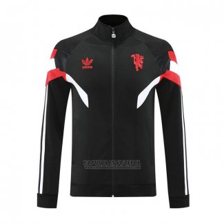 Jaqueta Manchester United 2024-2025 Preto