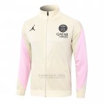 Jaqueta Paris Saint-Germain Jordan 2024-2025 Amarelo