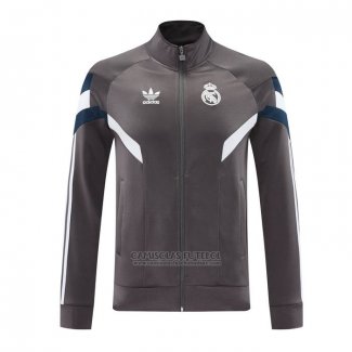 Jaqueta Real Madrid 2024-2025 Cinza