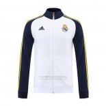 Jaqueta Real Madrid 2022-2023 Branco Y Azul