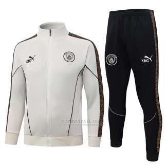 Jaqueta de Treinamento Manchester City Crianca 2026-2027 Crema