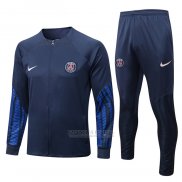 Jaqueta de Treinamento Paris Saint-Germain 2022-2023 Azul