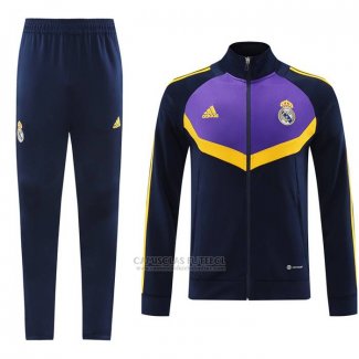 Jaqueta de Treinamento Real Madrid 2024-2025 Azul