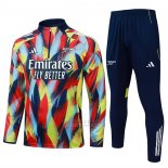 Sueter de Treinamento Arsenal 2025-2026 Azul Amarelo Vermelho