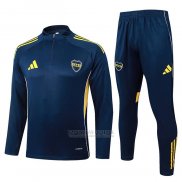Sueter de Treinamento Boca Juniors Crianca 2025-2026 Azul