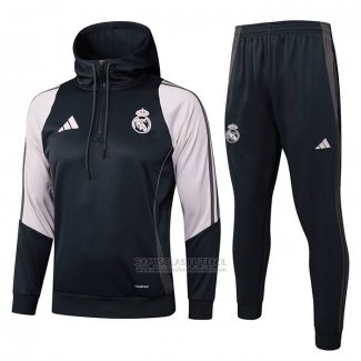 Sueter de Treinamento Real Madrid Crianca 2024-2025 Cinza