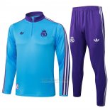 Sueter de Treinamento Real Madrid Crianca 2025-2026 Azul