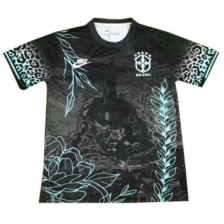 Tailandia Camisola Brasil Jesus 2024-2025 Preto