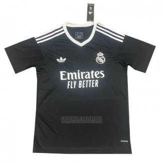 Tailandia Camisola Real Madrid Goleiro 2024-2025 Preto