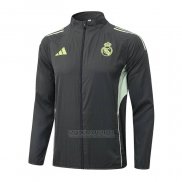 Blusao del Real Madrid 2025-2026 Cinza Verde