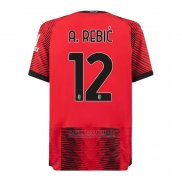 Camisola AC Milao Jogador A.rebic 1º 2023-2024