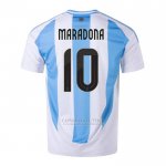 Camisola Argentina Jogador Maradona 1º 2024