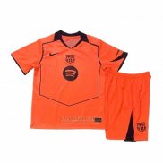 Camisola Barcelona 3º Crianca 2025-2026
