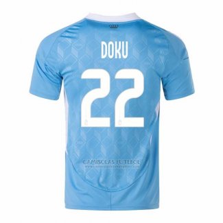 Camisola Belgica Jogador Doku 2º 2024