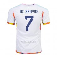 Camisola Belgica Jogador de Bruyne 2º 2022