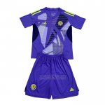 Camisola Escocia Goleiro Crianca 2024 Azul