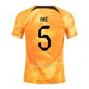 Camisola Holanda Jogador Ake 1º 2022