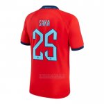 Camisola Inglaterra Jogador Saka 2º 2022