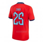 Camisola Inglaterra Jogador Saka 2º 2022