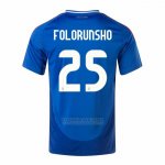 Camisola Italia Jogador Folorunsho 1º 2024-2025