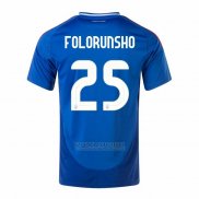 Camisola Italia Jogador Folorunsho 1º 2024-2025