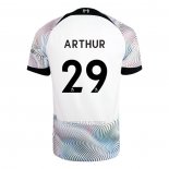 Camisola Liverpool Jogador Arthur 2º 2022-2023