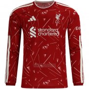 Camisola Liverpool 1º Manga Comprida 2026-2027