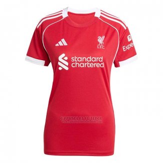 Camisola Liverpool 1º Mulher 2025-2026