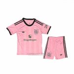 Camisola Manchester United Goleiro Crianca 2025-2026 Rosa