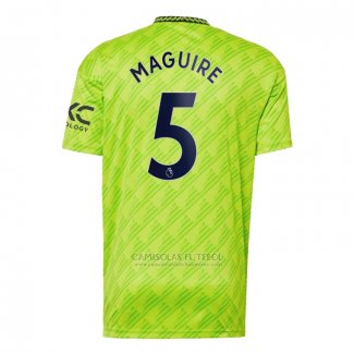 Camisola Manchester United Jogador Maguire 3º 2022-2023