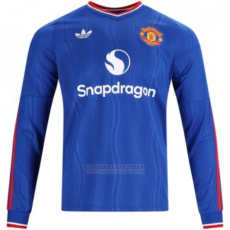 Camisola Manchester United 2º Manga Comprida 2026-2027