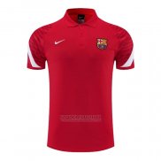 Camisola Polo del Barcelona 2022-2023 Vermelho