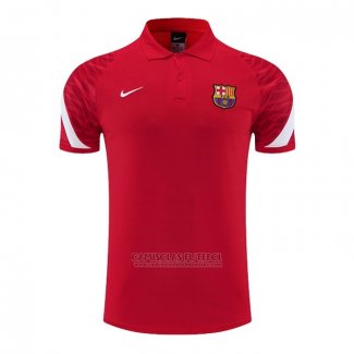 Camisola Polo del Barcelona 2022-2023 Vermelho