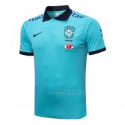 Camisola Polo del Brasil 2022-2023 Azul