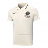 Camisola Polo del Paris Saint-Germain 2023-2024 Albaricoque