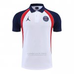 Camisola Polo del Paris Saint-Germain Jordan 2022-2023 Branco
