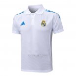 Camisola Polo del Real Madrid 2025-2026 Branco Azul