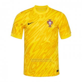 Camisola Portugal Goleiro 2024 Amarelo