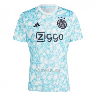 Camisola Pre Match del Ajax 2023 Azul