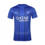 Camisola Pre Match del Paris Saint-Germain 2025-2026 Azul
